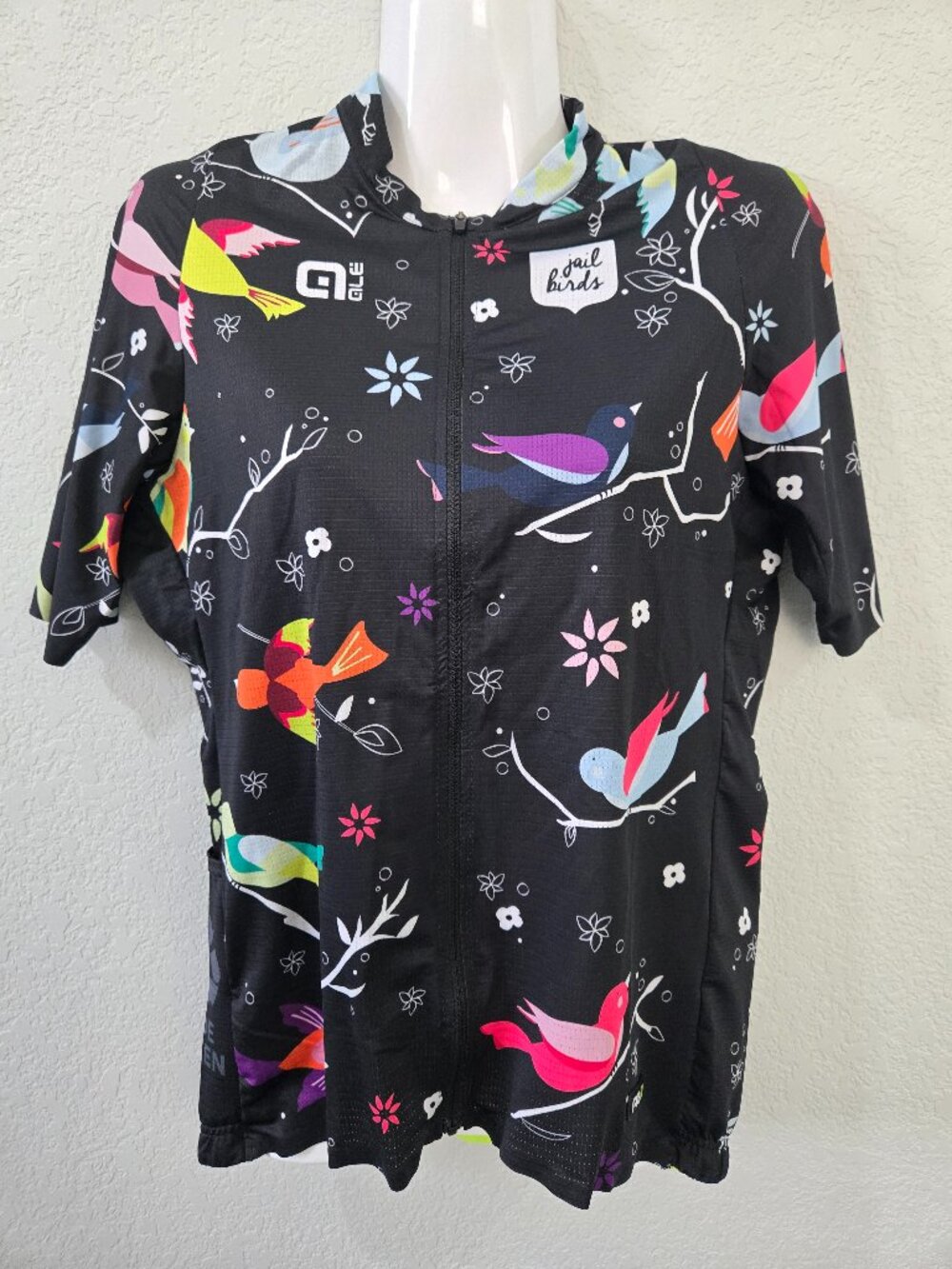 New with Tags! Alé Jail Birds Cycling Jersey Size XXL (Italian Sizing)